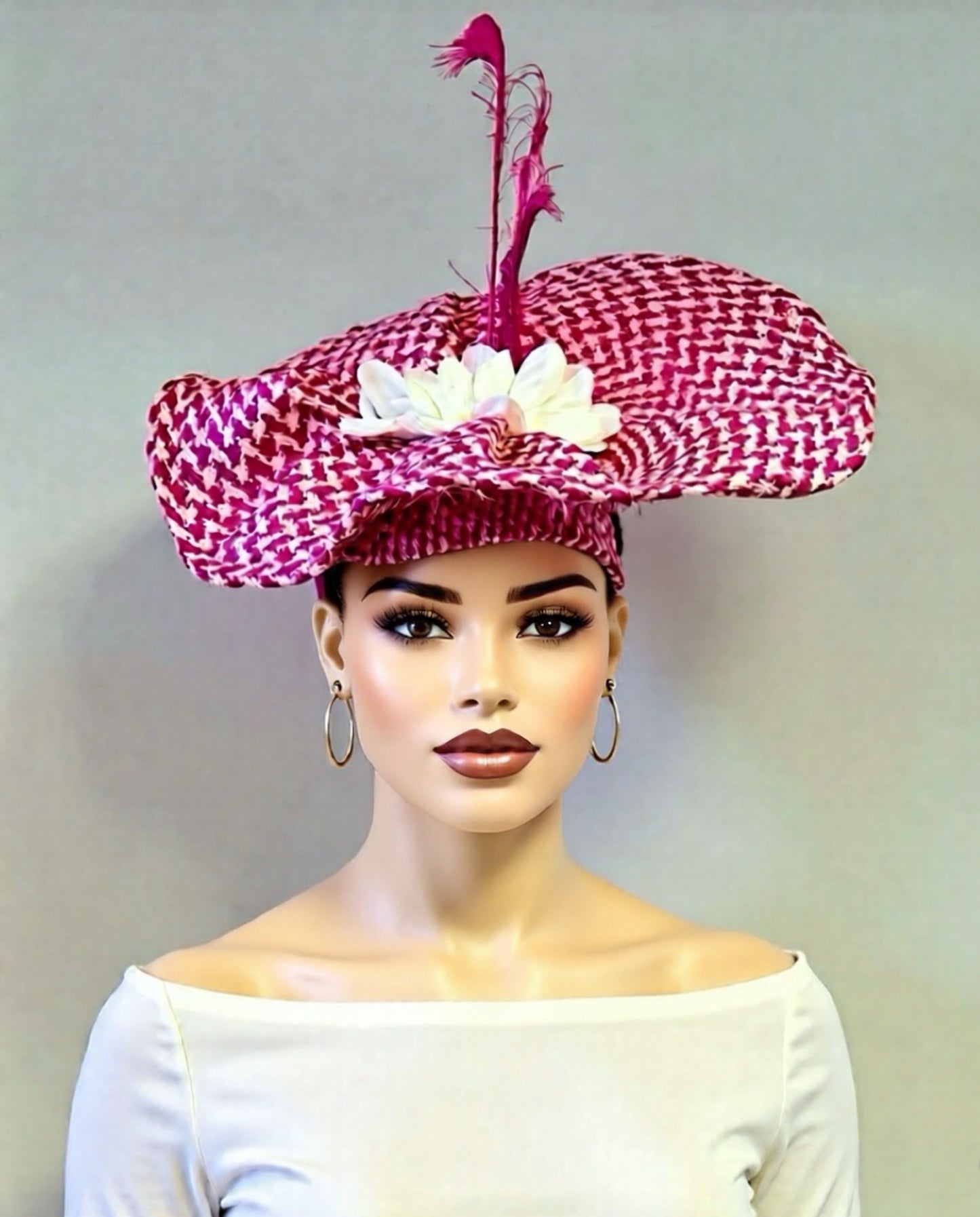 Buntal fascinator