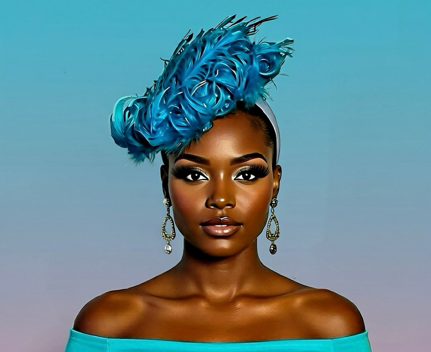 Feathered Fascinator