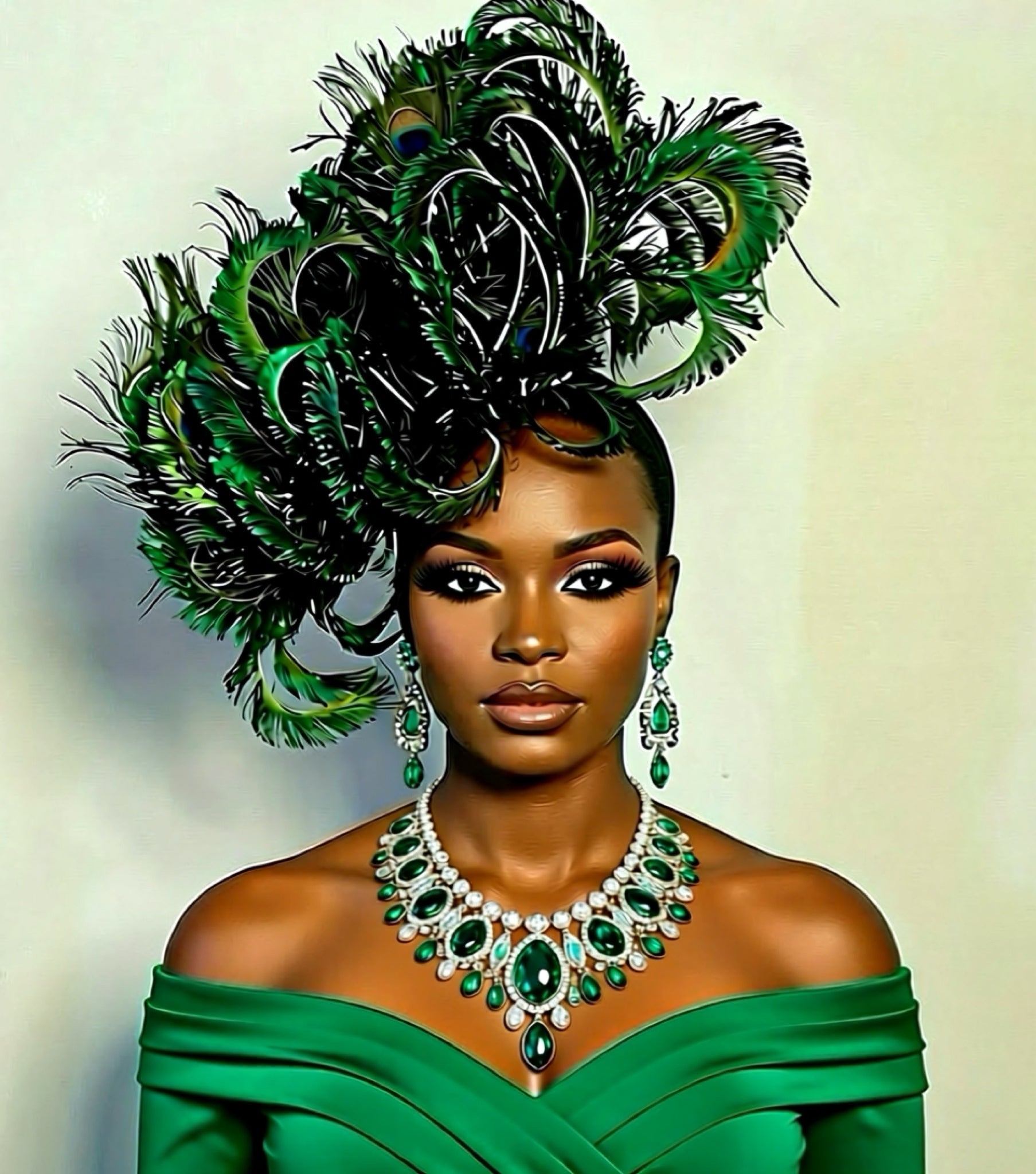 Peacock Feather – Crown By Standard