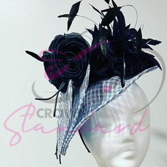 Navy Blue Saucer