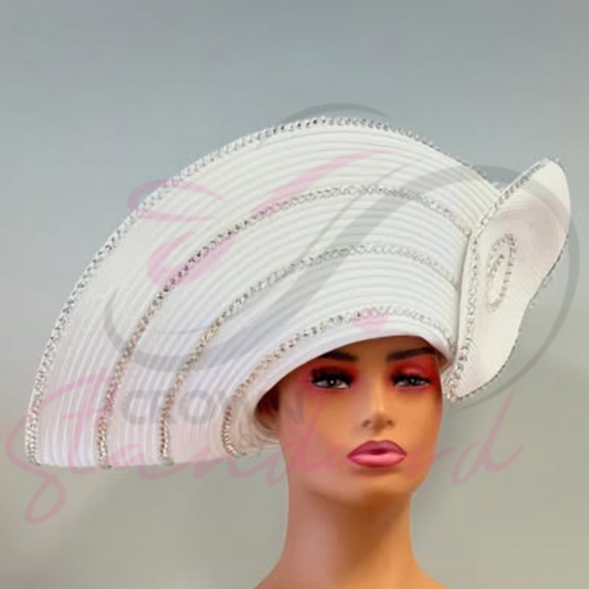 White hat with bling!